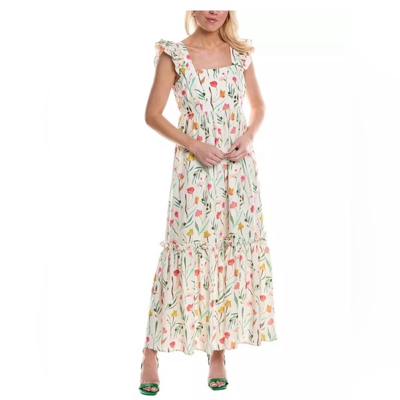 Floral maxi dress, Crosby by Mollie Burch Byrdie Dress - Picture 1 of 8